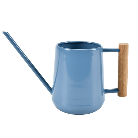 Heritage Blue Indoor Watering Can, by Burgon & Ball