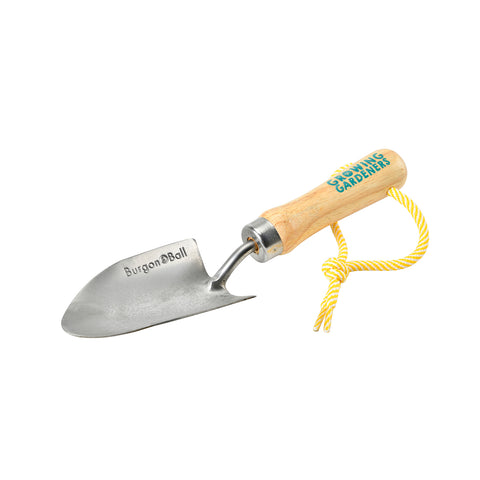 RHS Growing Gardeners children's garden trowel by Burgon & Ball