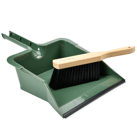 Burgon & Ball RHS-endorsed large dustpan and brush set